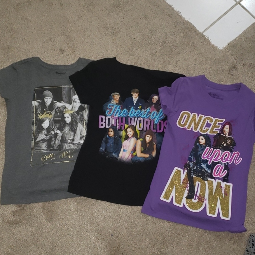 3 pack Descendants tees